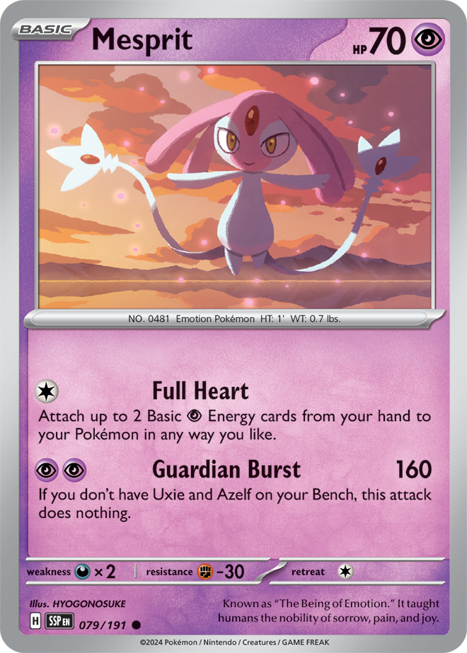 Mesprit 079/191 — Surging Sparks