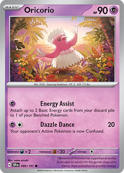Oricorio 089/191 — Surging Sparks