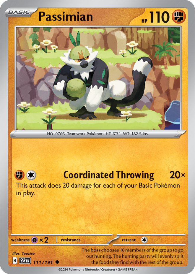 Passimian 111/191 — Surging Sparks