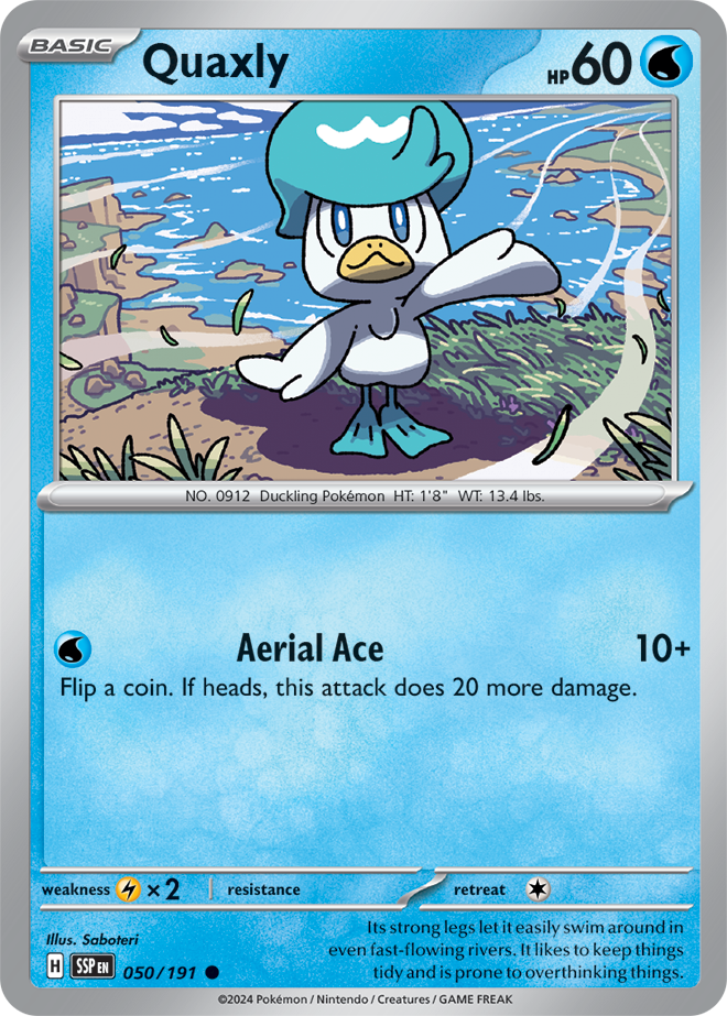 Quaxly 050/191 — Surging Sparks