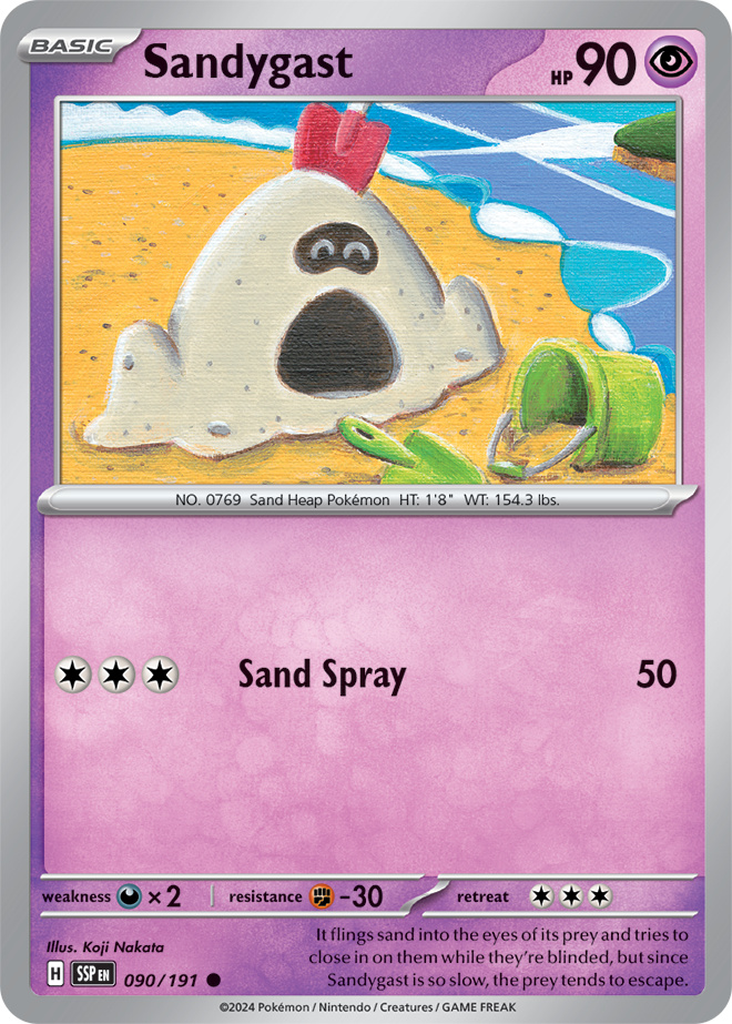 Sandygast 090/191 — Surging Sparks