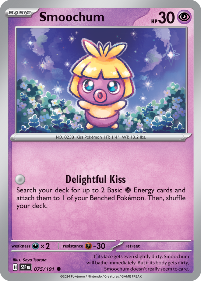 Smoochum 075/191 — Surging Sparks