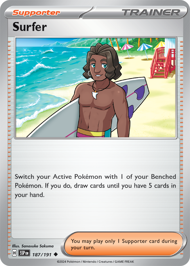 Surfer 187/191 — Surging Sparks