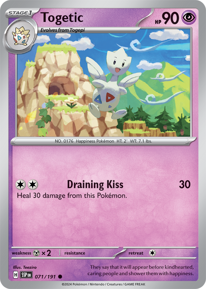 Togetic 071/191 — Surging Sparks