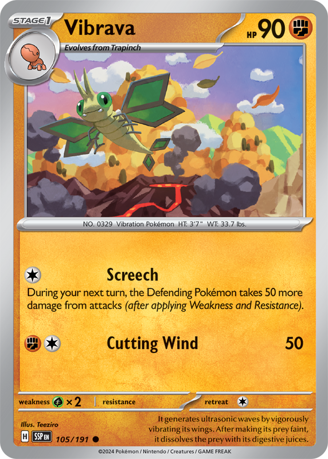 Vibrava 105/191 — Surging Sparks