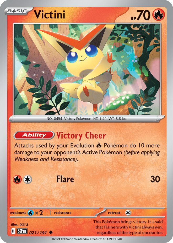 Victini 021/191 — Surging Sparks