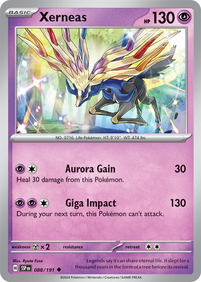 Xerneas 088/191 — Surging Sparks
