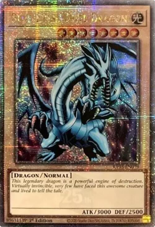 Blue-Eyes White Dragon (Quarter Century Secret Rare) 