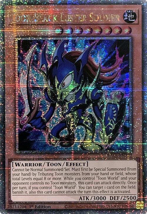 Toon Black Luster Soldier (Quarter Century Secret Rare) 