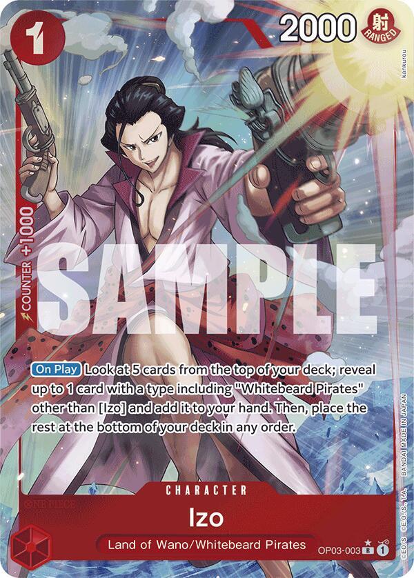 Izo (OP03-003) (Full Art) - OP03-003 - Premium Booster One Piece