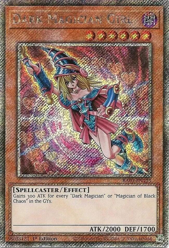 Dark Magician Girl (Platinum Secret Rare) (C) 