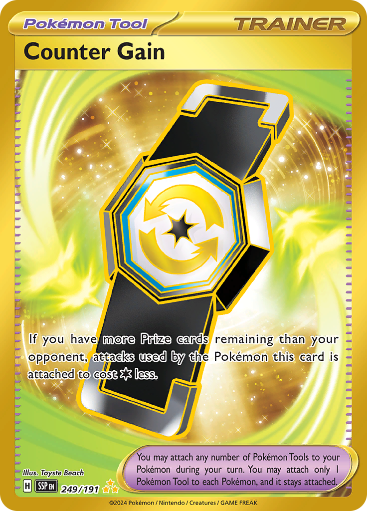Counter Gain 249/191 — Surging Sparks