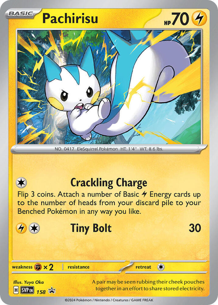 Pachirisu 158 — Scarlet & Violet Promo