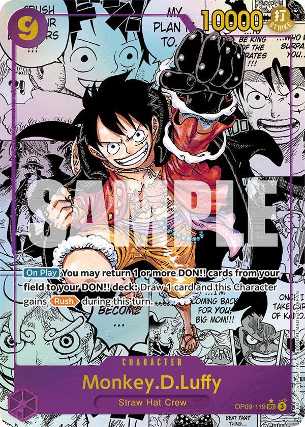 Monkey.D.Luffy (Manga) - OP09-119 - Emperors in the New Monkey.D.Luffy (Manga) - OP09-119 - Emperors in the New