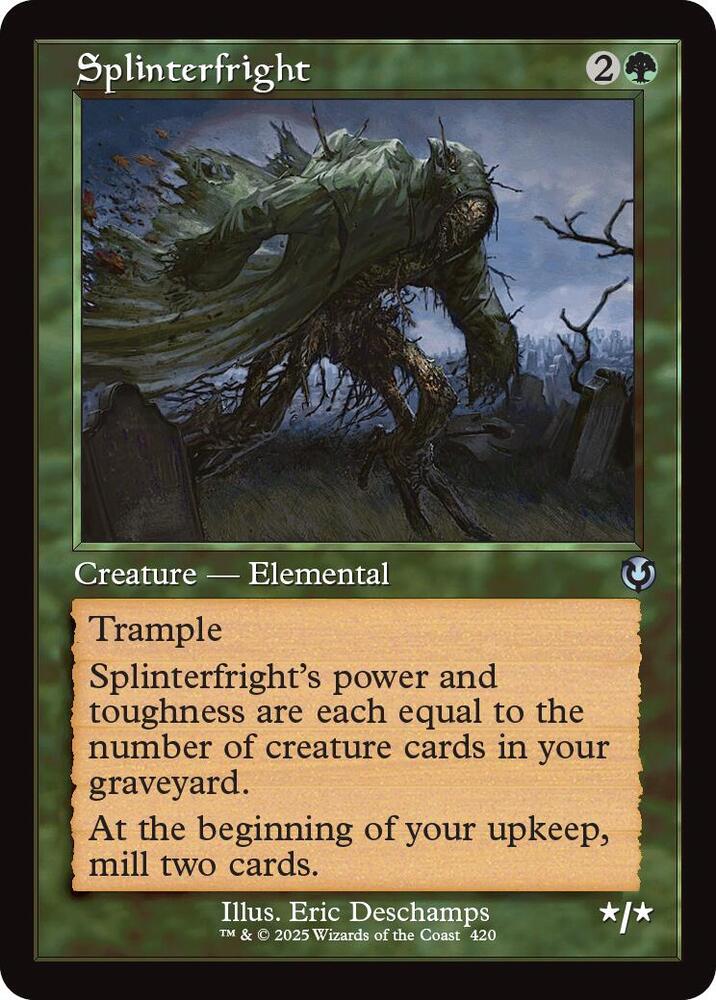 Splinterfright (Retro Frame) - 420 - Innistrad Remastered Magic: The ...