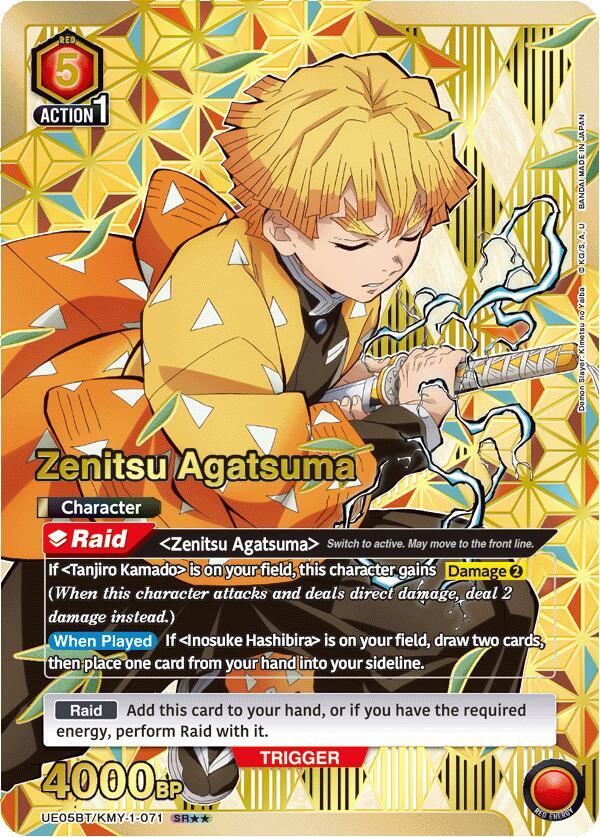 Zenitsu Agatsuma (071) (SR**) 