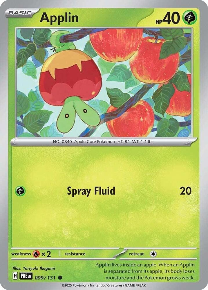Applin 009/131 — Prismatic Evolutions