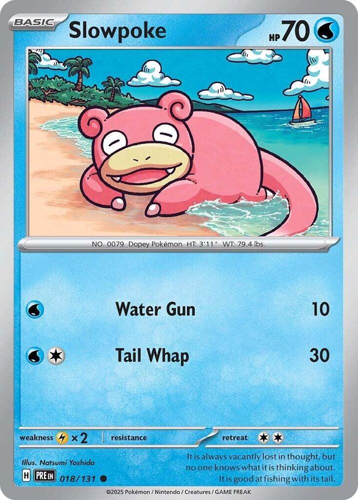 Slowpoke 018/131 — Prismatic Evolutions