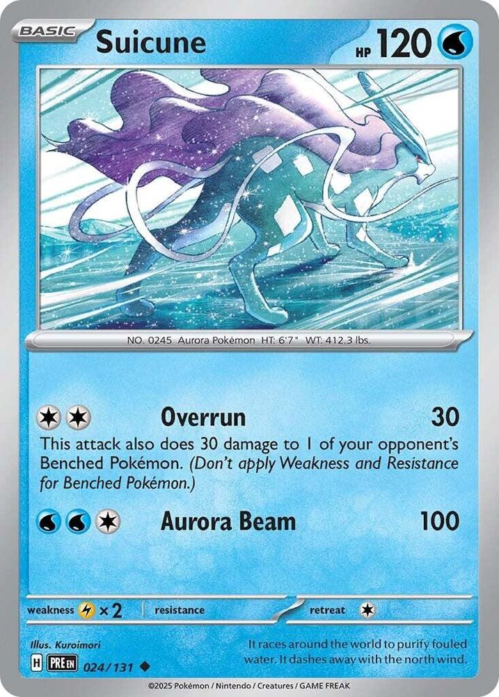 Suicune 024/131 — Prismatic Evolutions