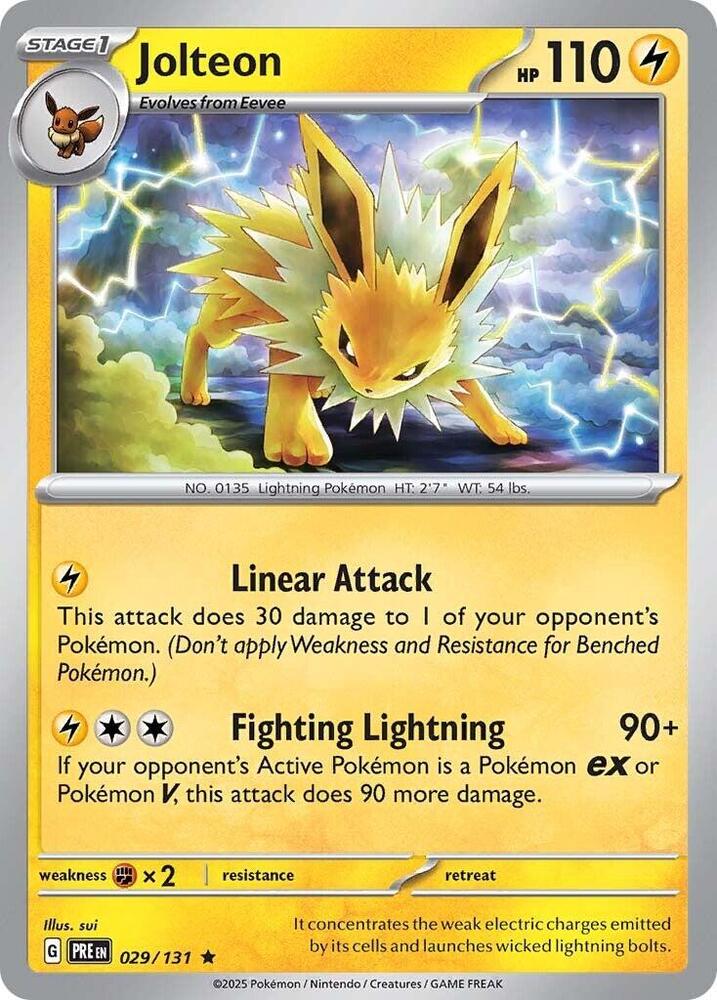 Jolteon 029/131 — Prismatic Evolutions