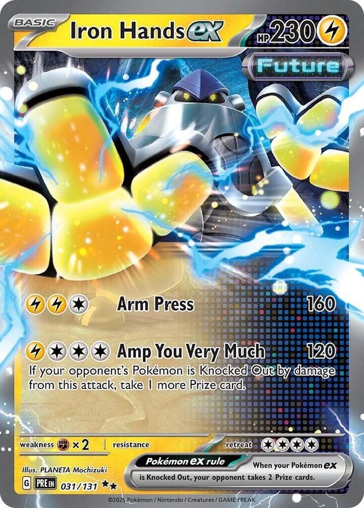 Iron Hands ex 031/131 — Prismatic Evolutions