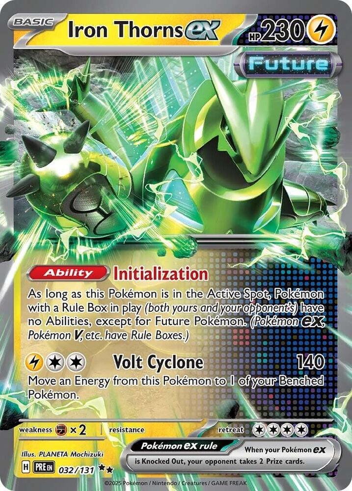 Iron Thorns ex 032/131 — Prismatic Evolutions