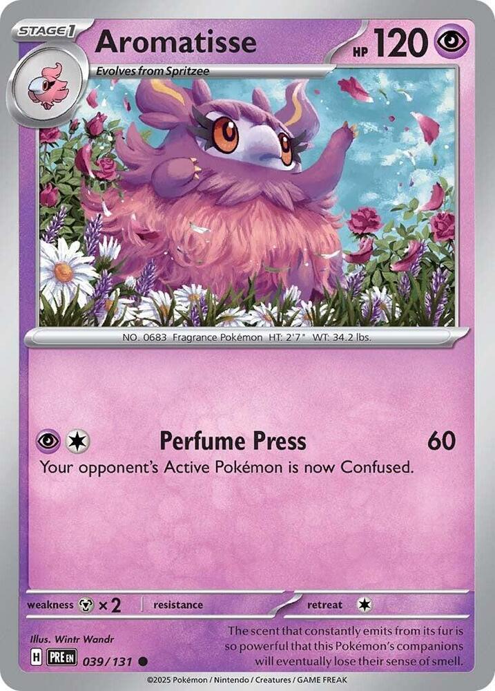 Aromatisse 039/131 — Prismatic Evolutions