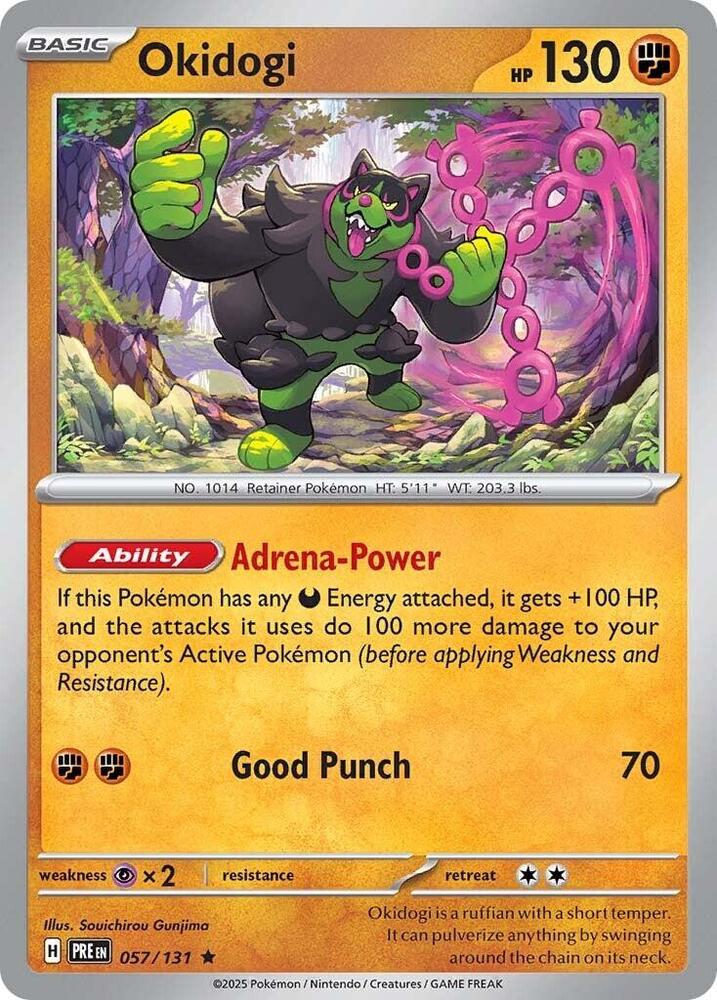Okidogi 057/131 — Prismatic Evolutions