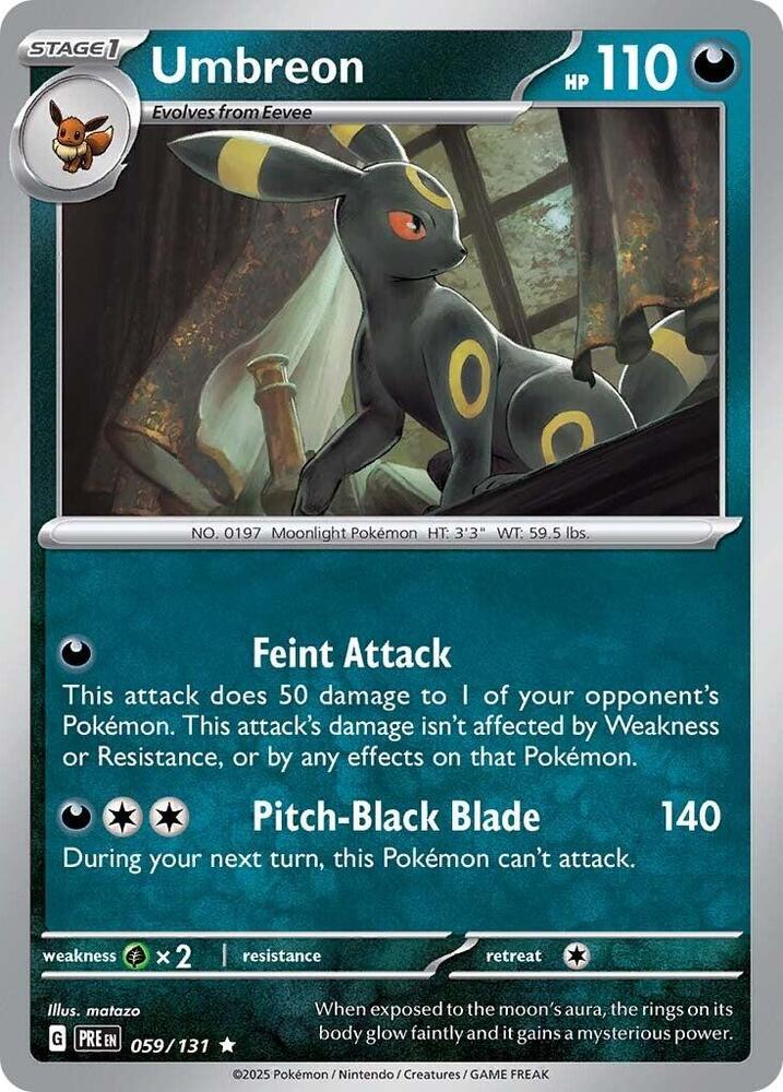 Umbreon 059/131 — Prismatic Evolutions