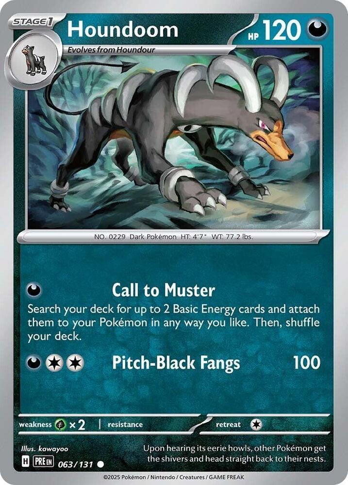 Houndoom 063/131 — Prismatic Evolutions