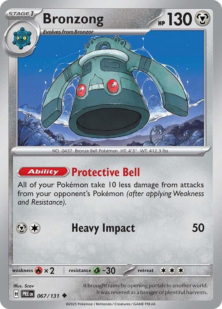 Bronzong 067/131 — Prismatic Evolutions