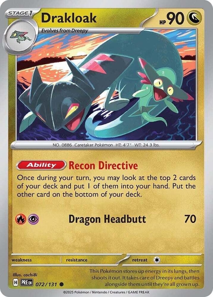 Drakloak 072/131 — Prismatic Evolutions