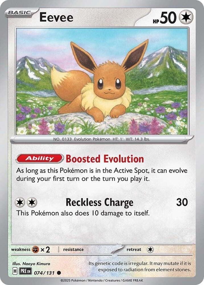 Eevee 074/131 — Prismatic Evolutions