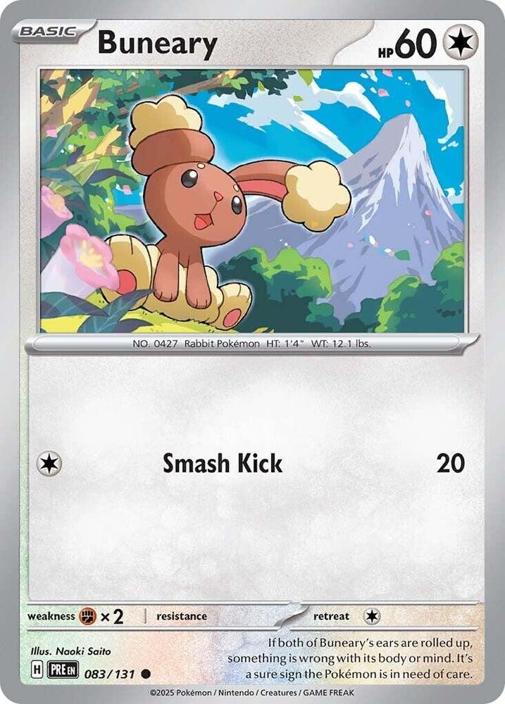 Buneary 083/131 — Prismatic Evolutions