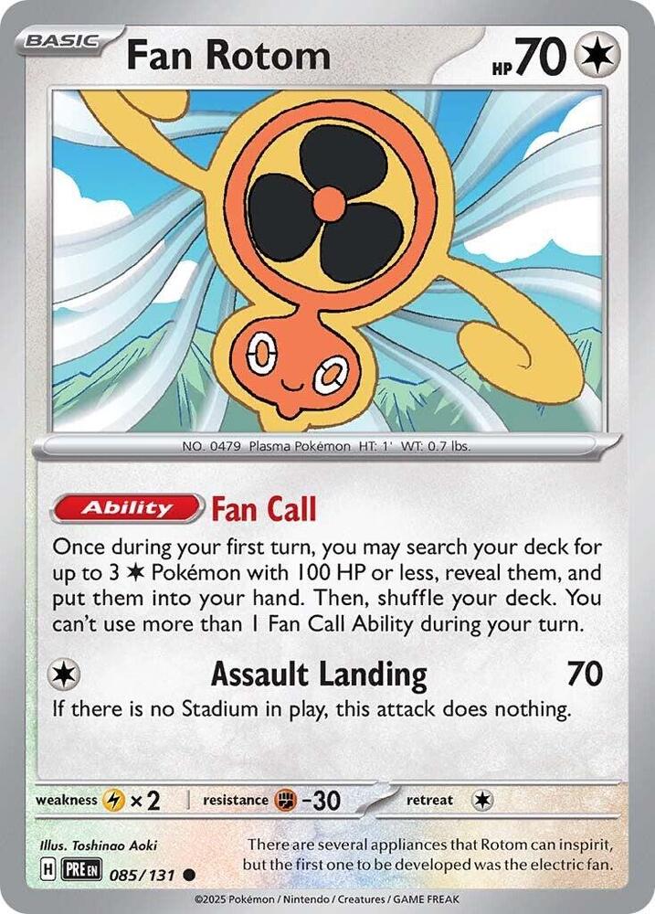Fan Rotom 085/131 — Prismatic Evolutions
