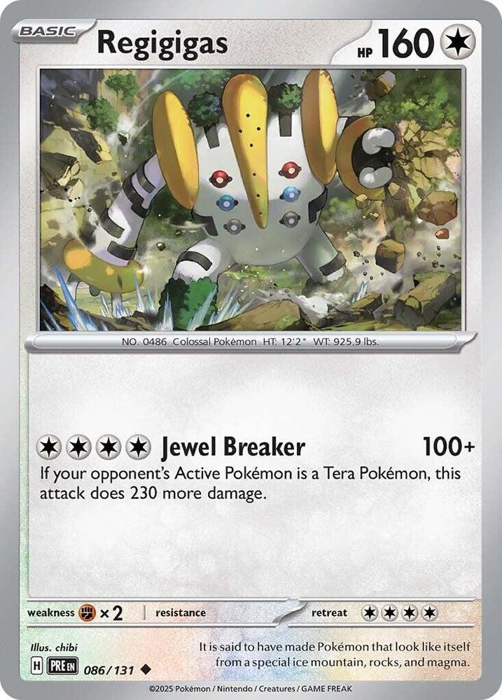 Regigigas 086/131 — Prismatic Evolutions