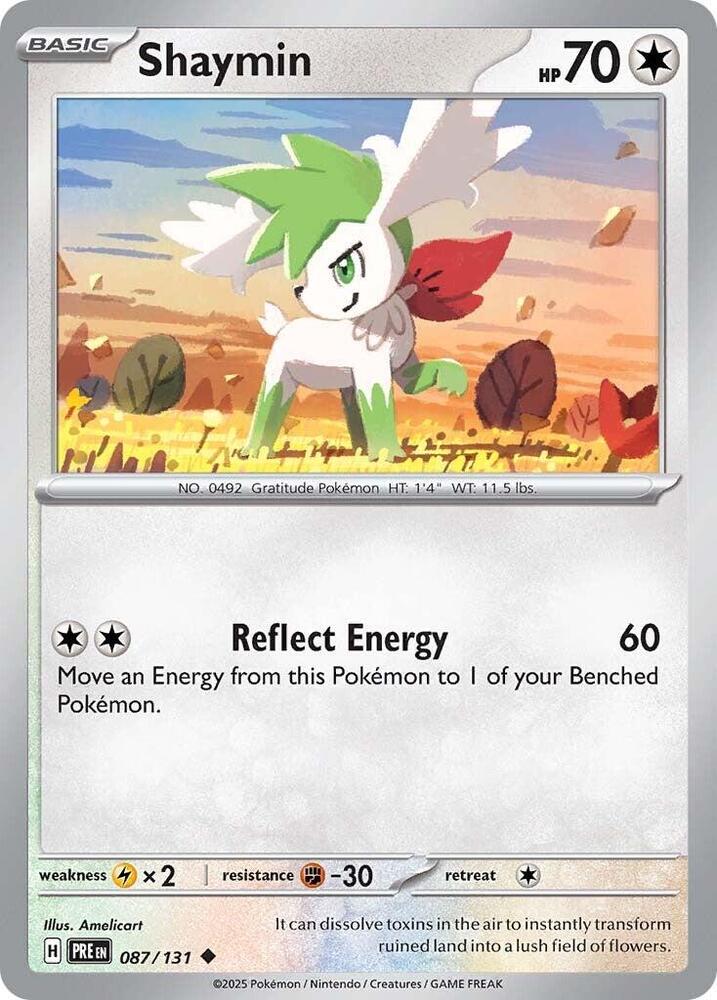 Shaymin 087/131 — Prismatic Evolutions
