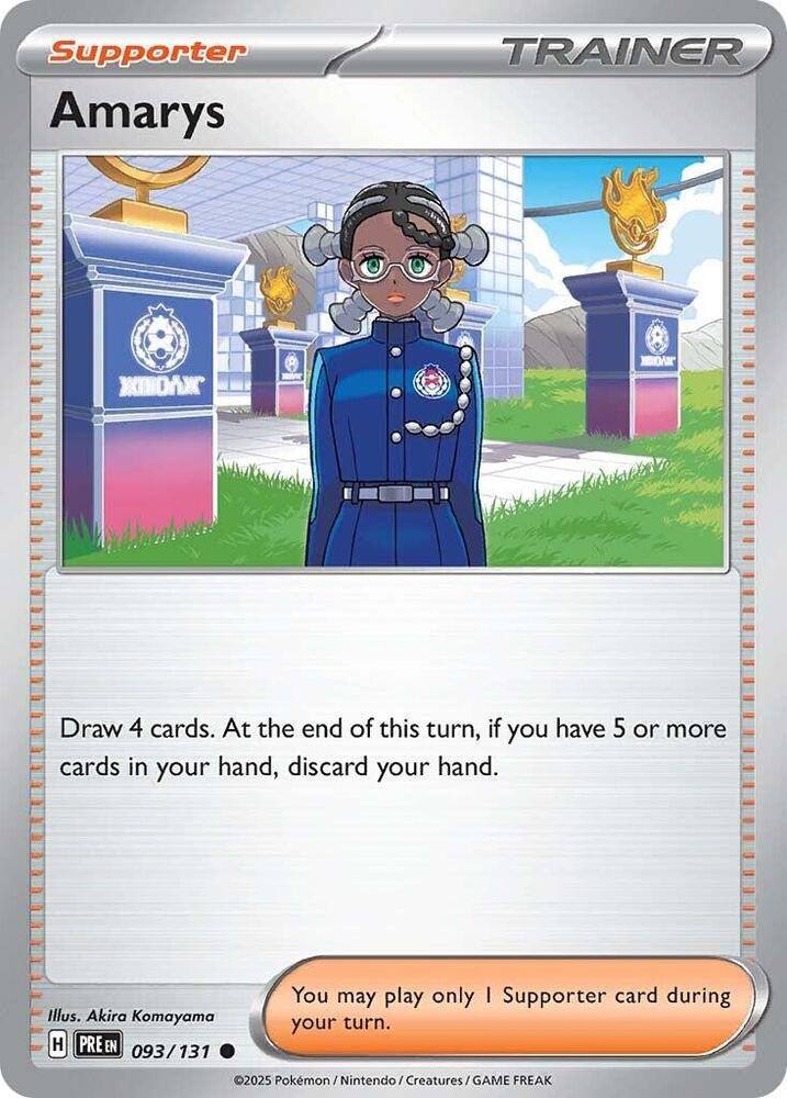 Amarys 093/131 — Prismatic Evolutions