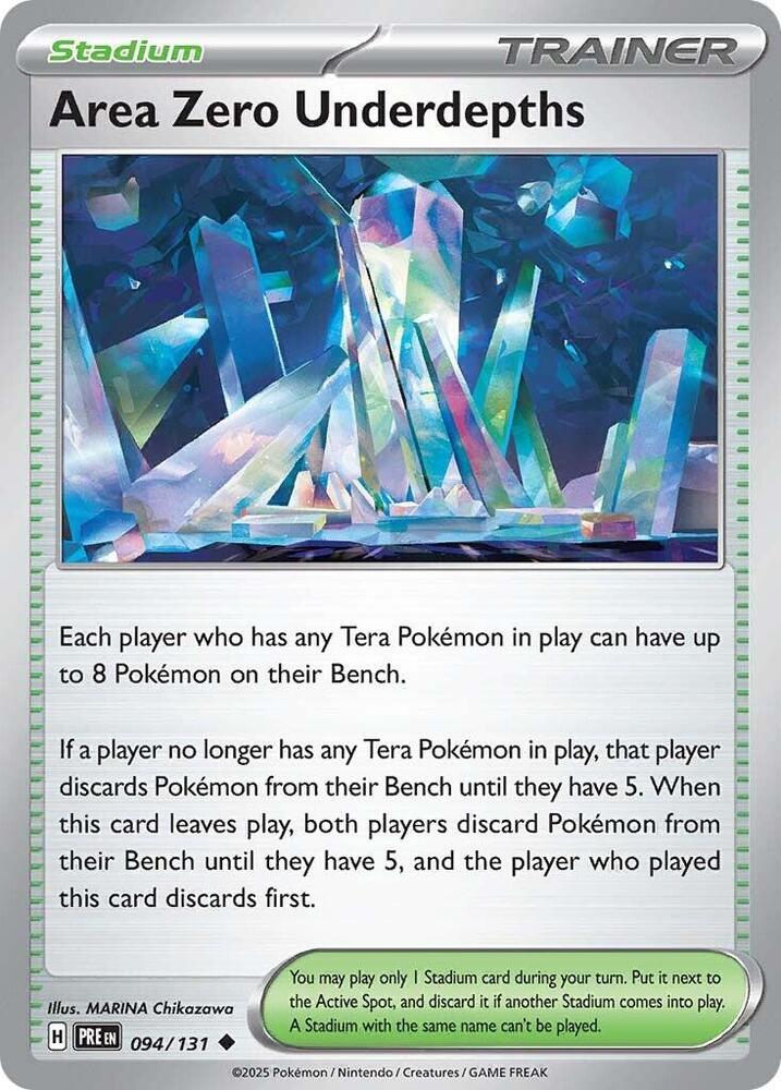 Area Zero Underdepths 094/131 — Prismatic Evolutions