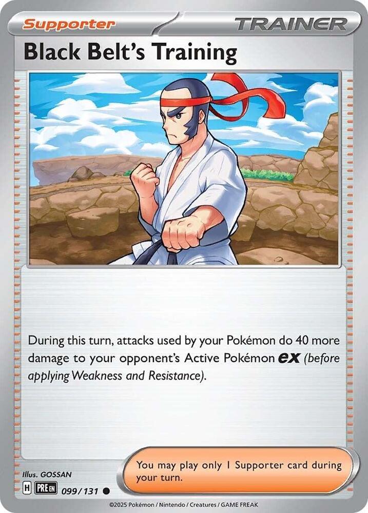 Black Belt's Training 099/131 — Prismatic Evolutions