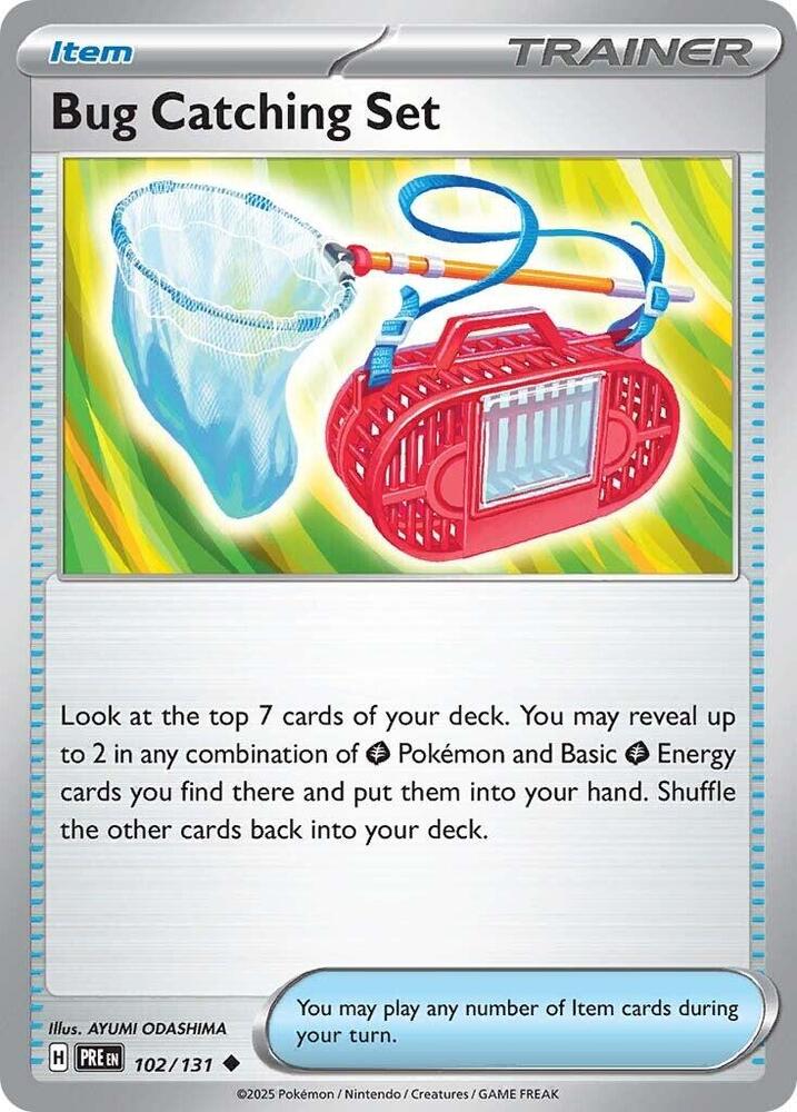 Bug Catching Set 102/131 — Prismatic Evolutions