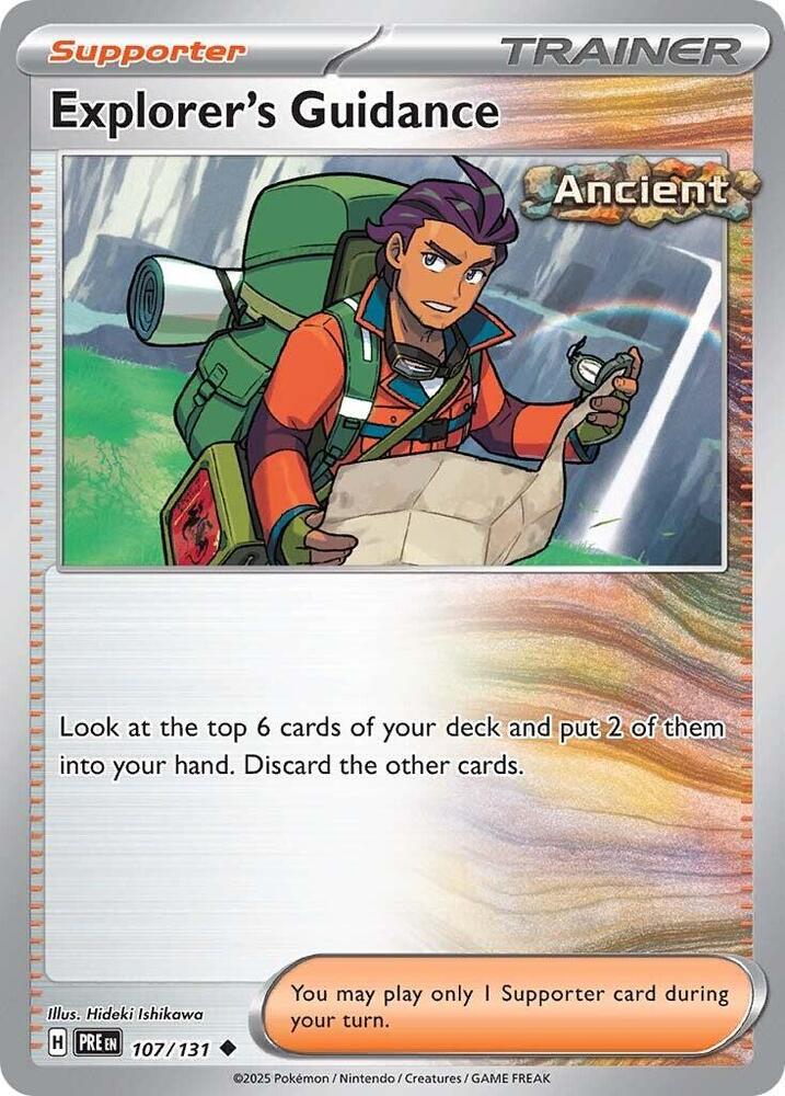 Explorer's Guidance 107/131 — Prismatic Evolutions