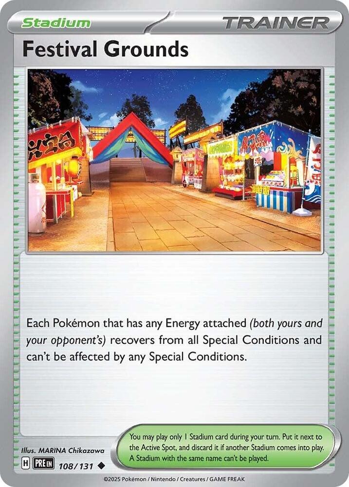 Festival Grounds 108/131 — Prismatic Evolutions
