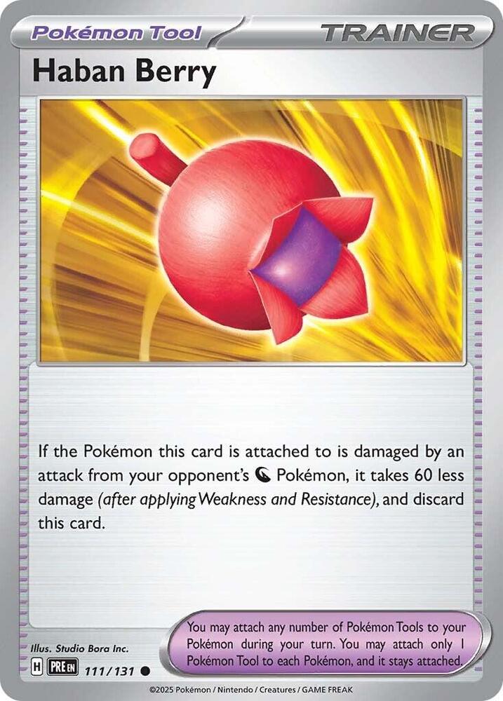 Haban Berry 111/131 — Prismatic Evolutions