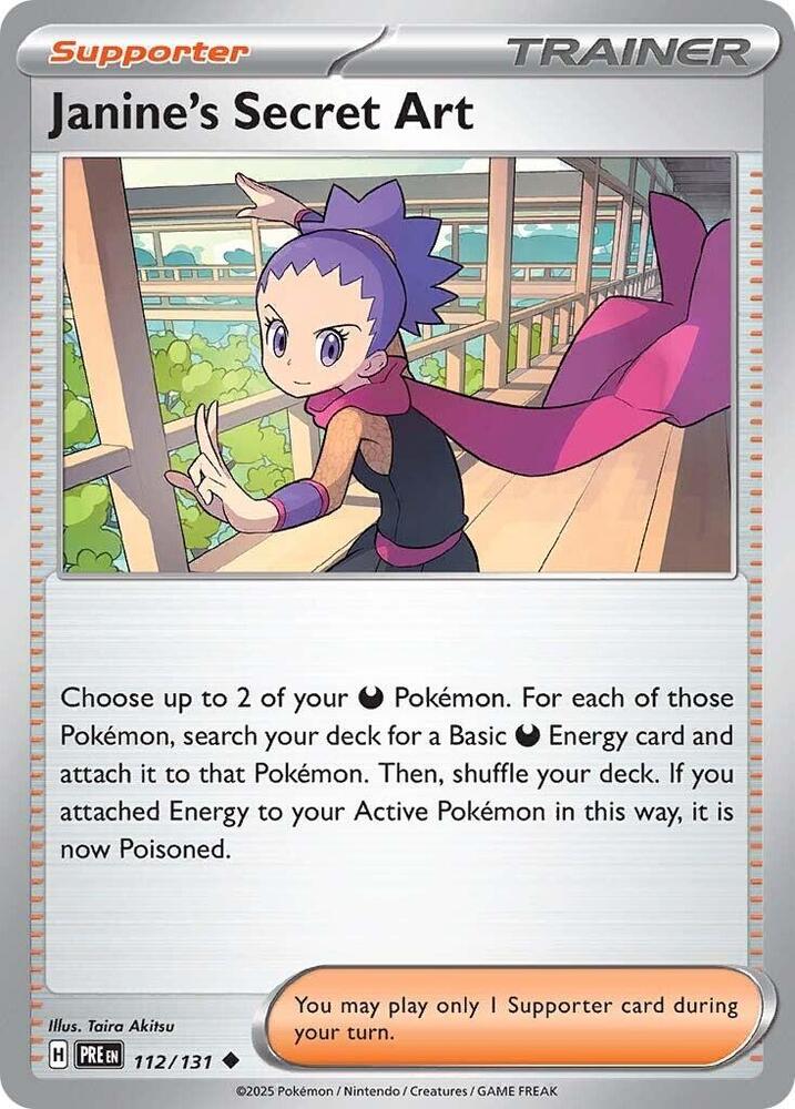 Janine's Secret Art 112/131 — Prismatic Evolutions