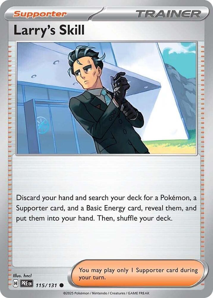 Larry's Skill 115/131 — Prismatic Evolutions