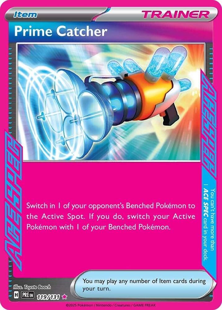 Prime Catcher 119/131 — Prismatic Evolutions