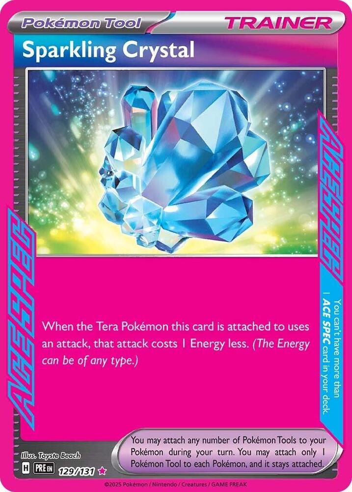 Sparkling Crystal 129/131 — Prismatic Evolutions