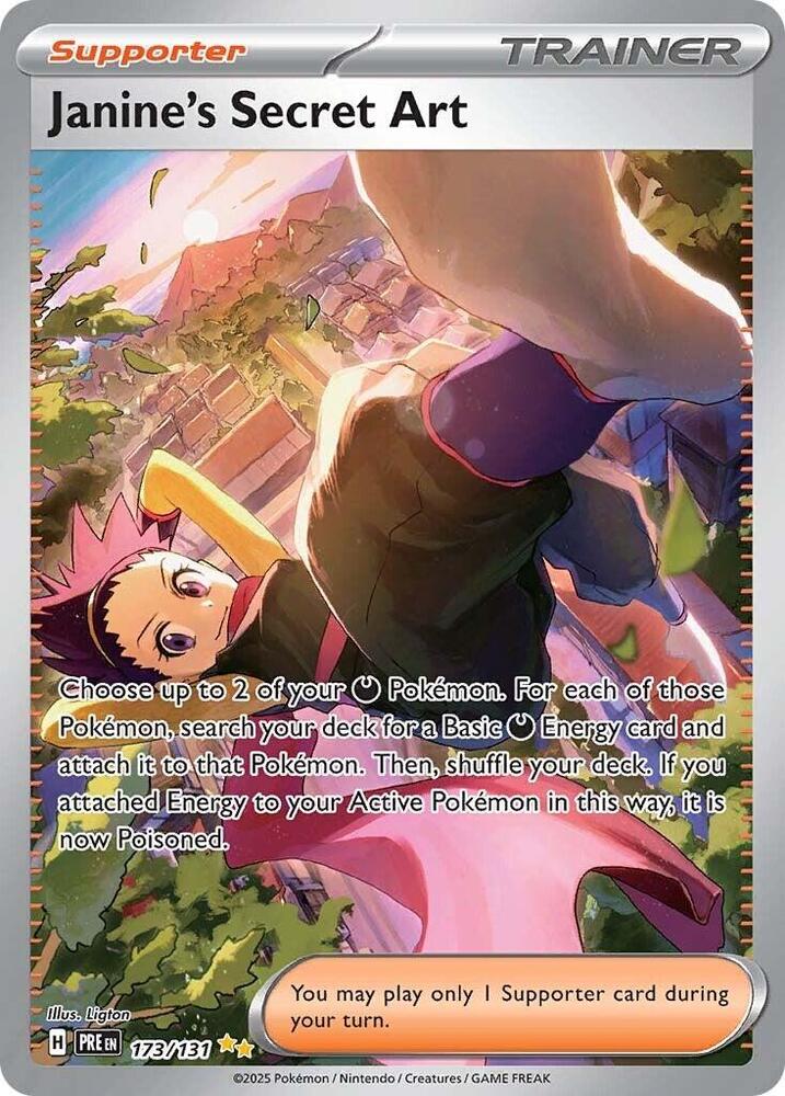 Janine's Secret Art 173/131 — Prismatic Evolutions