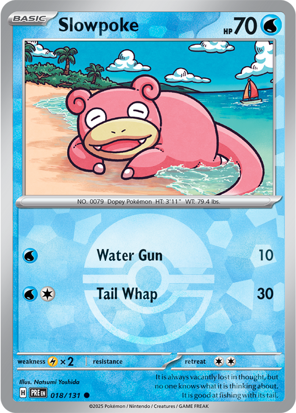 Slowpoke (Poke Ball Pattern) 018/131 — Prismatic Evolutions